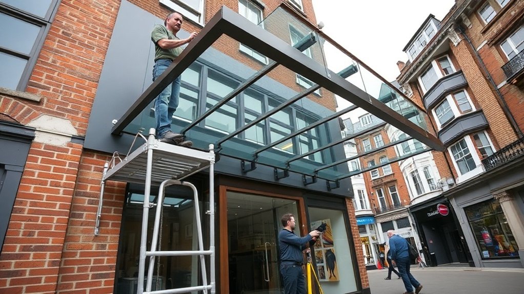 Shopfront Canopy Greenford