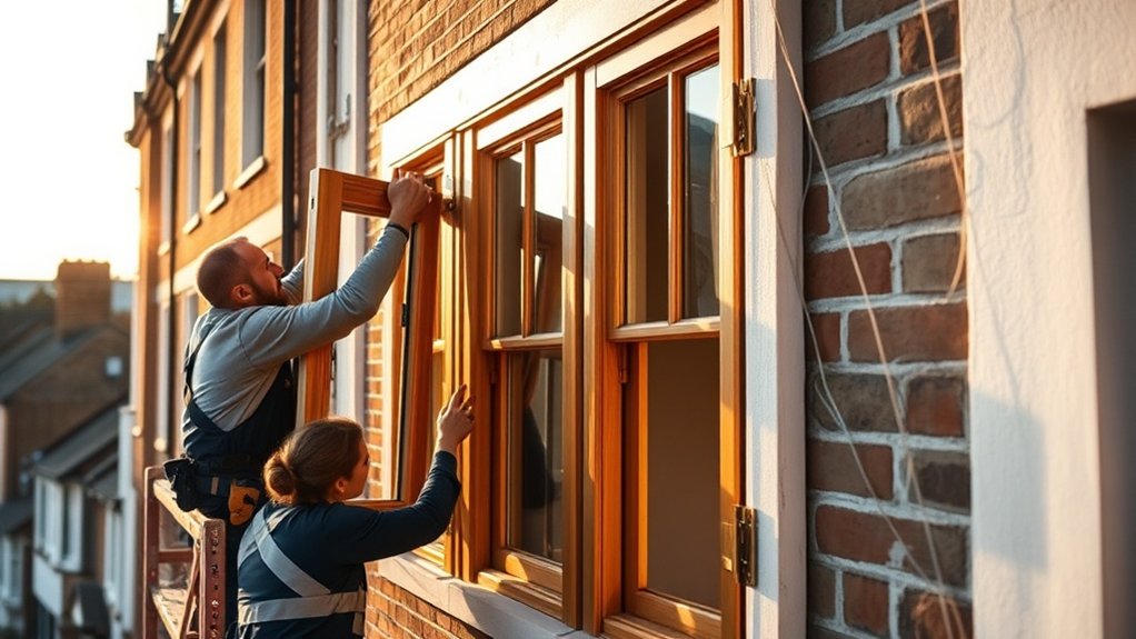 Wooden Window Installation Greenford